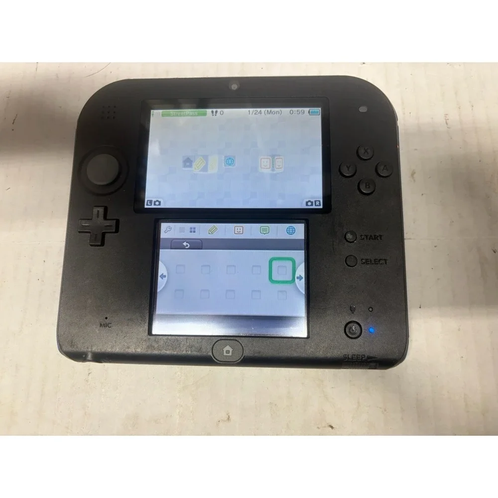Nintendo 2DA Blue Console Only WORKS